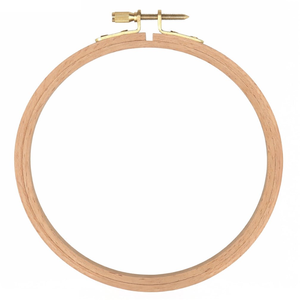 6" Beechwood Embroidery Hoop - Shop at Persephone's Hearth