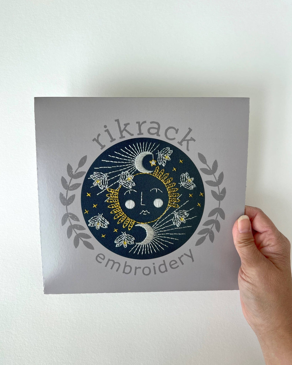 6" Beginner Moonglow Embroidery Kit - Shop at Persephone's Hearth