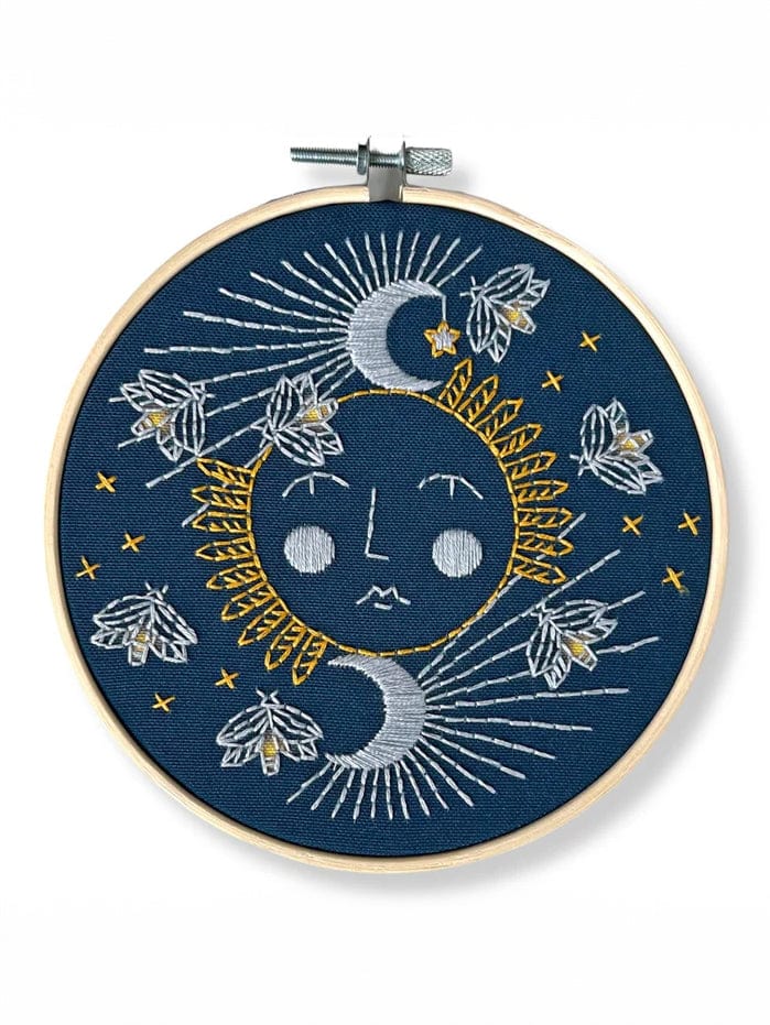6" Beginner Moonglow Embroidery Kit - Shop at Persephone's Hearth