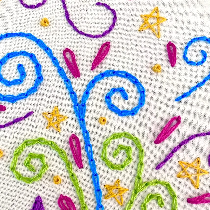 6" Beginner "The Meowgician" Embroidery Kit - Shop at Persephone's Hearth
