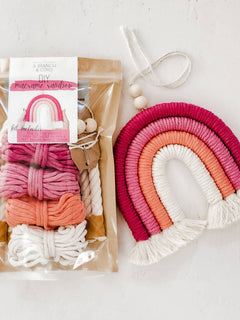 Very Berry DIY Rainbow Beginner Macrame Kit