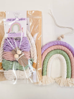 Spring DIY Rainbow Beginner Macrame Kit