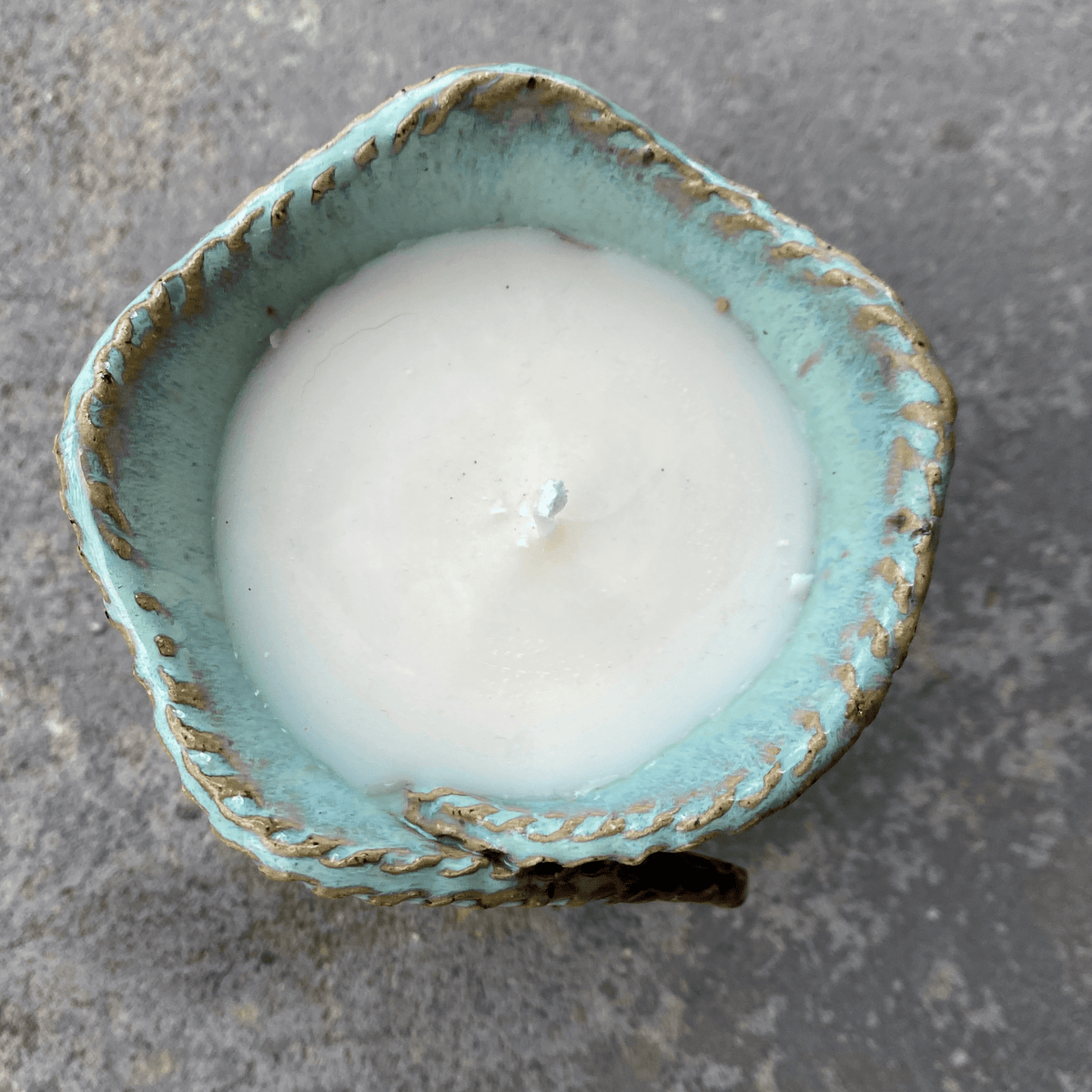 AMG Pottery Bee Candle