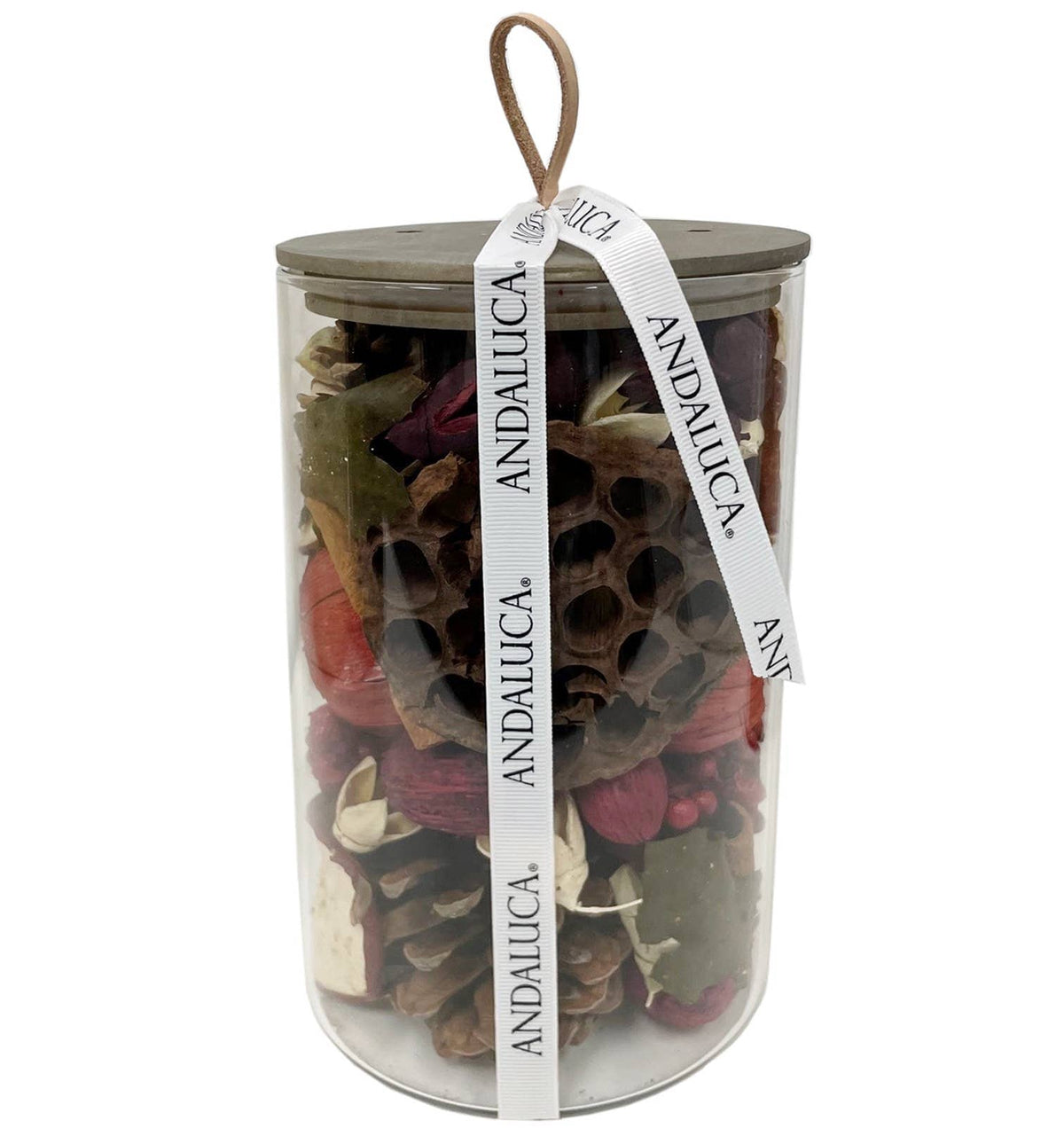 Andaluca Apple Cider Cinnamon Potpourri Jar