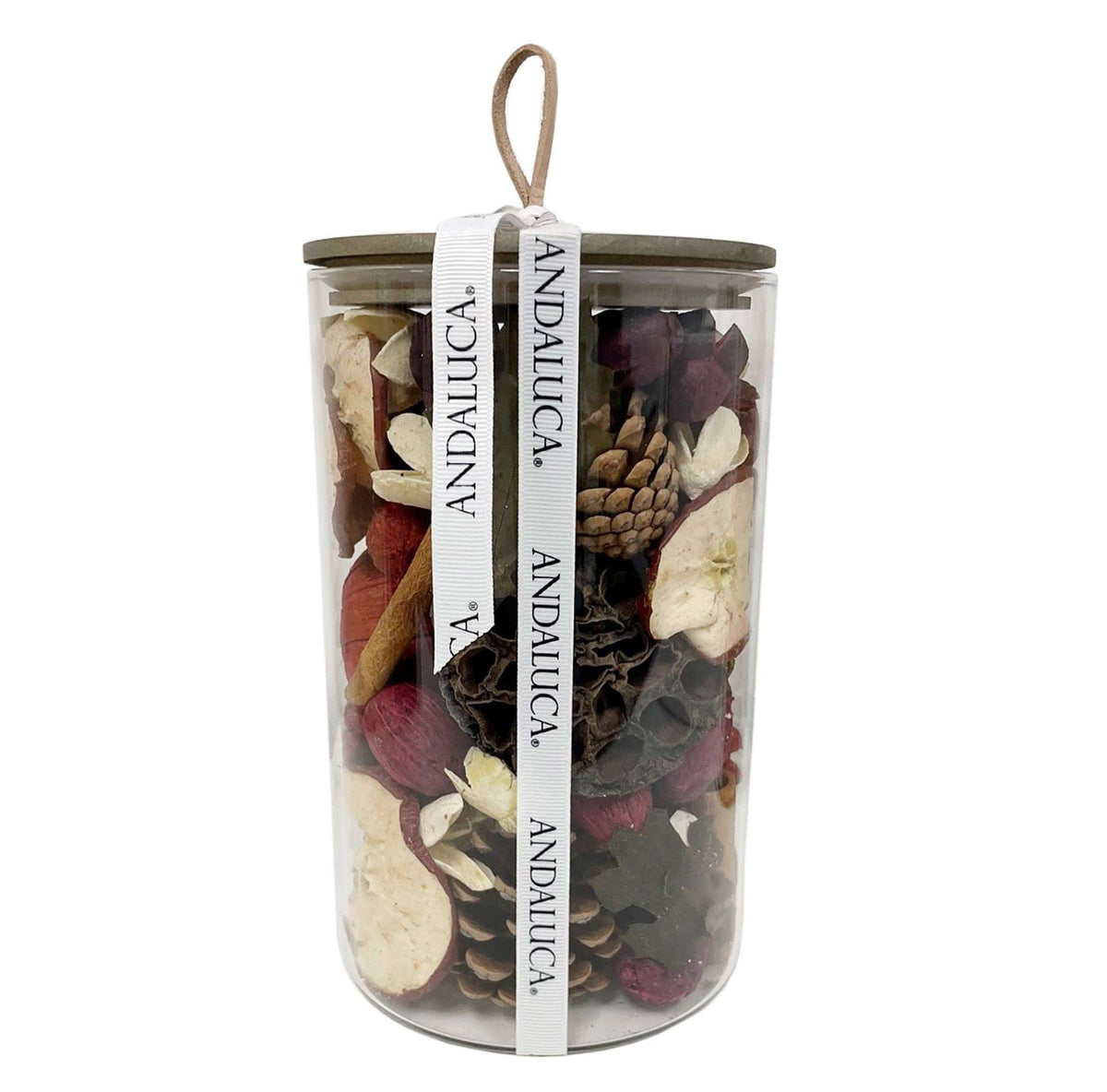 Andaluca Apple Cider Cinnamon Potpourri Jar