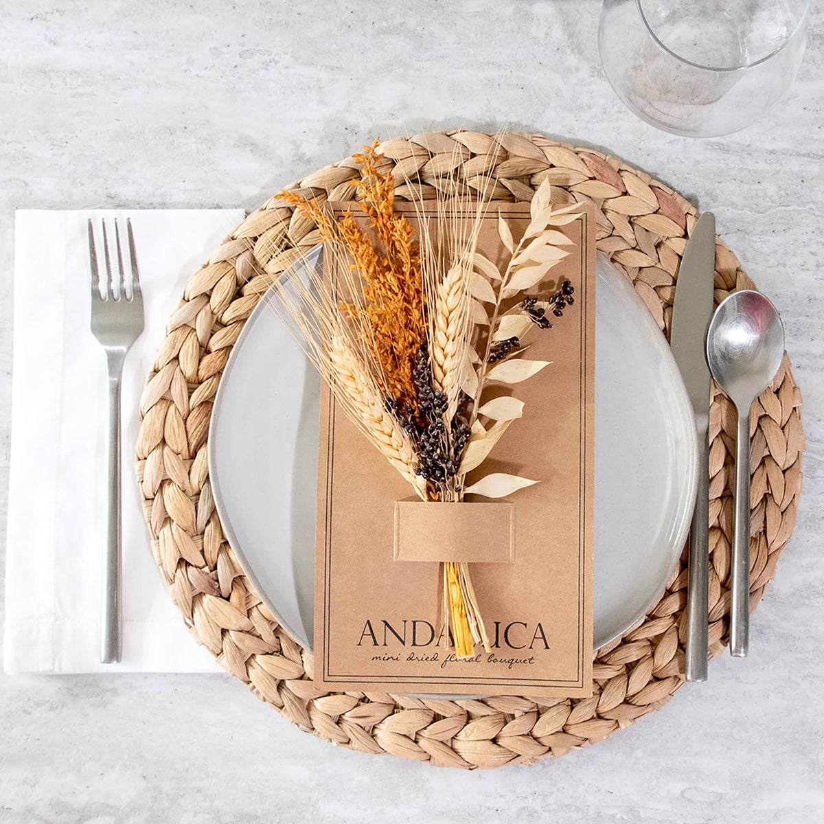 Andaluca Dried flower bouquet Harvest Grains Mini Bouquet