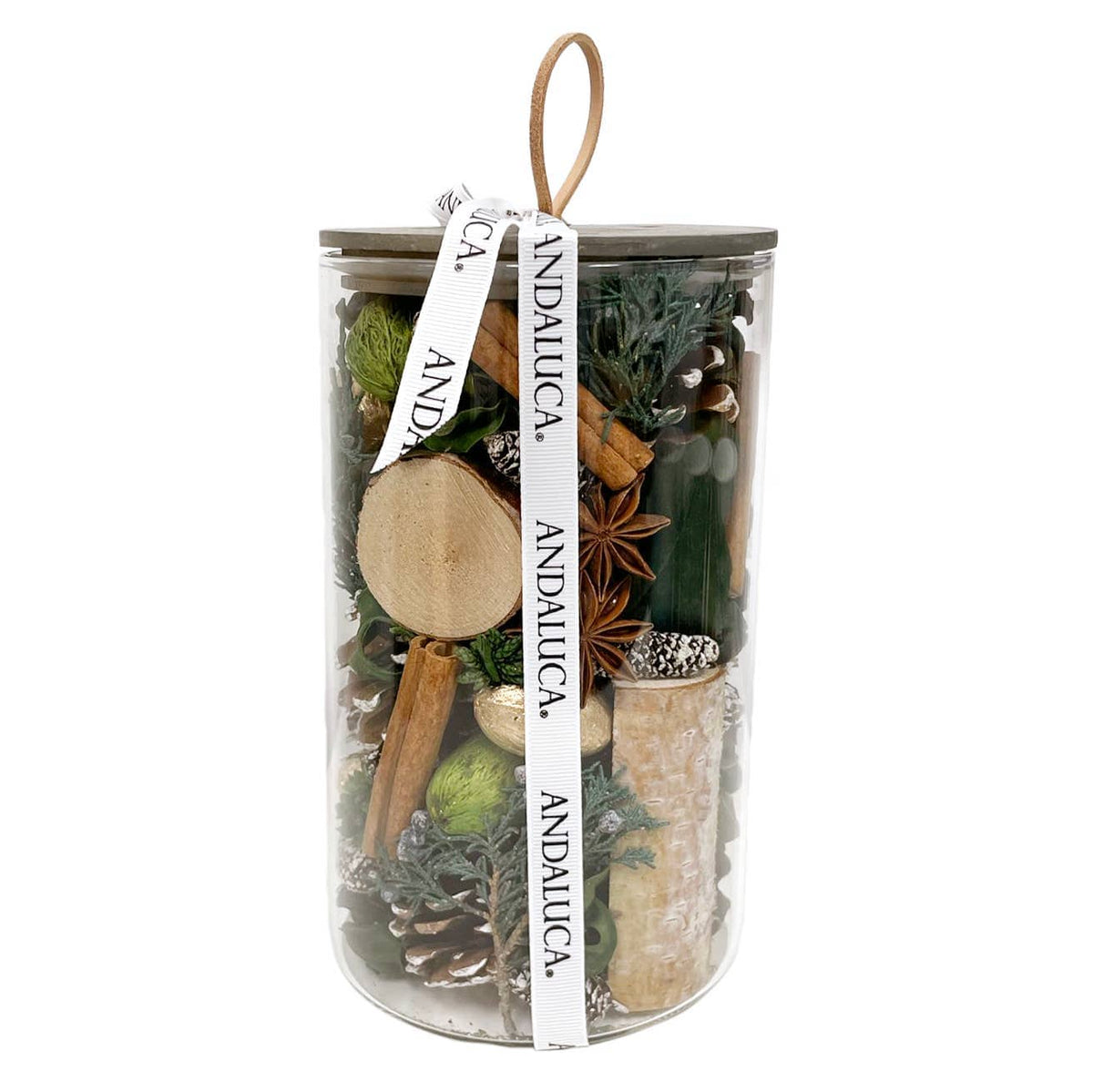 Andaluca Holiday Forest Potpourri Jar