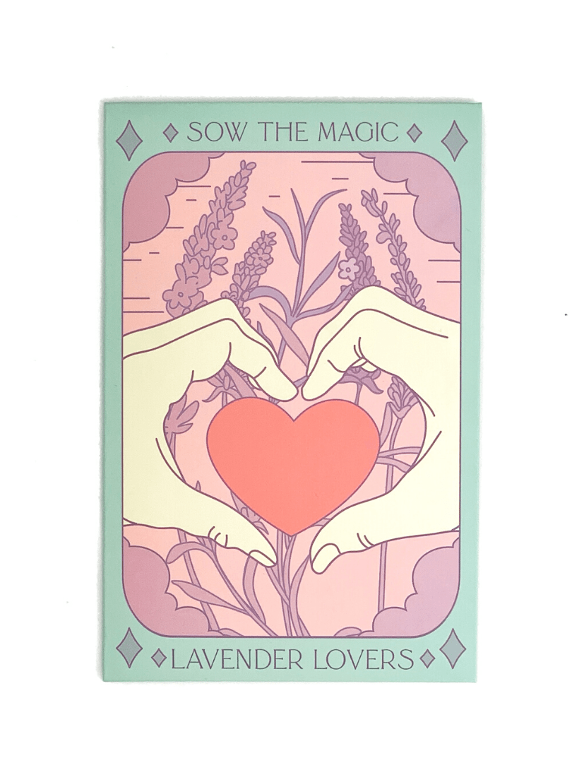 Anise Hyssop (aka Lavender Hyssop) Tarot Garden Seed Packet - Shop at Persephone's Hearth