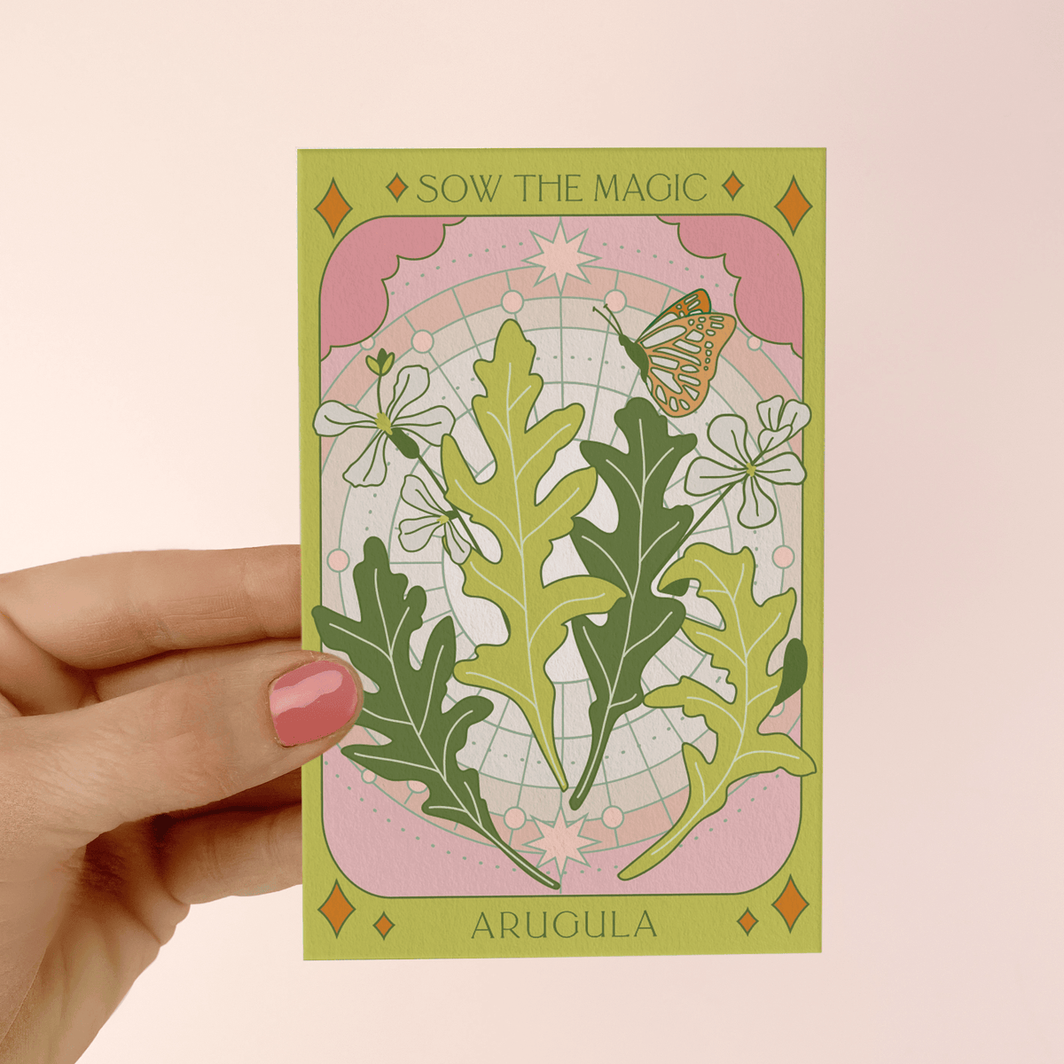 Arugula Tarot Garden Seed Packet - Shop at Persephone's Hearth