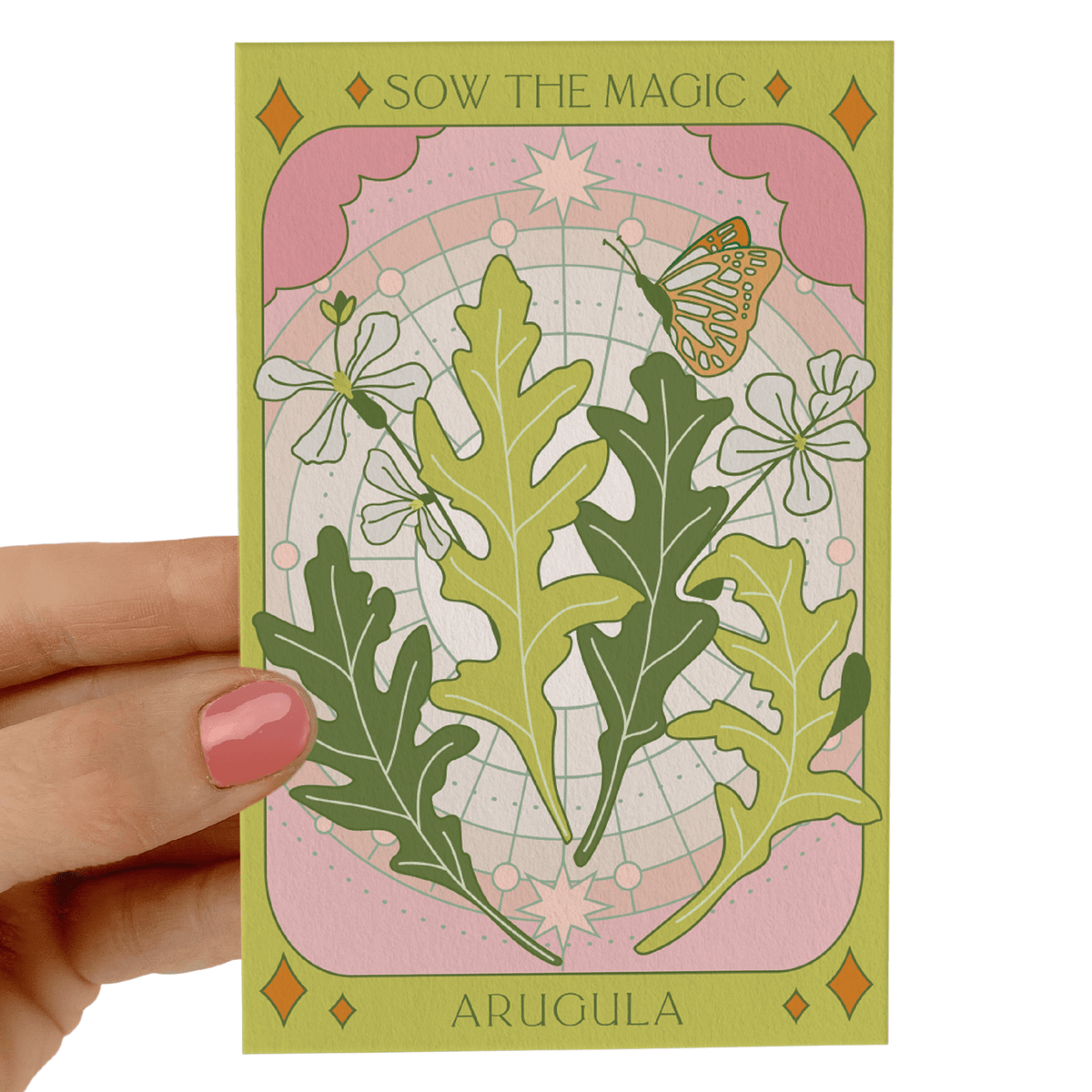Arugula Tarot Garden Seed Packet - Shop at Persephone's Hearth