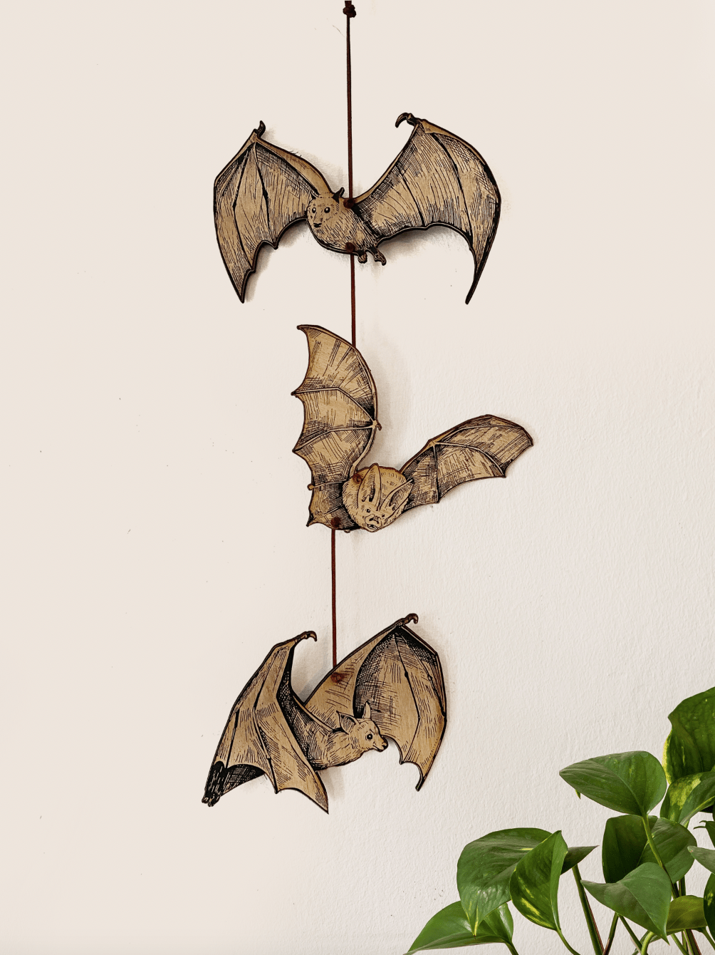 Bat Garland - Shop at Persephone's Hearth