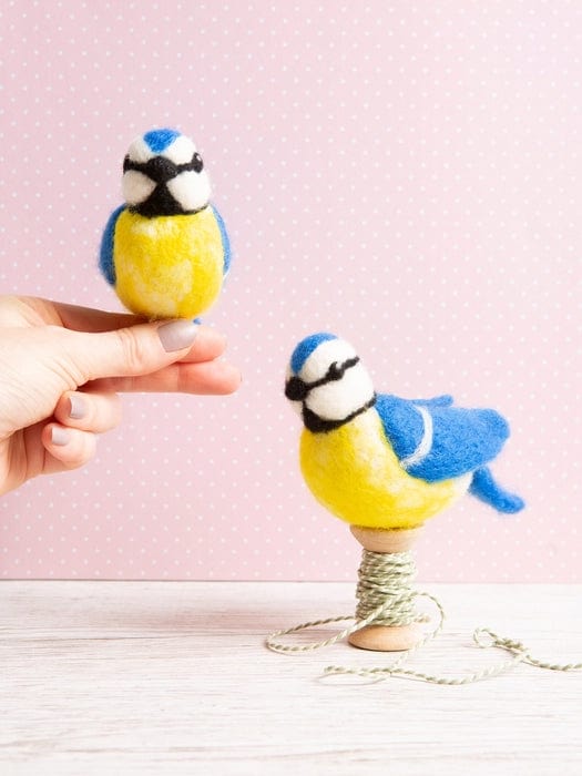 Beginner Blue Birds Needle Felting Craft Kit - Shop at Persephone's Hearth
