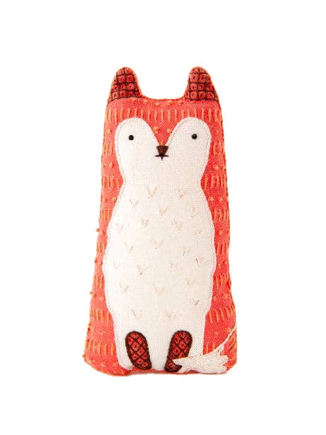 Beginner "Fox" Embroidery Doll Kit - Shop at Persephone's Hearth