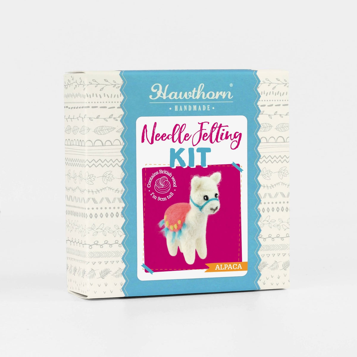 Beginner Mini Alpaca Needle Felting Craft Kit - Shop at Persephone's Hearth