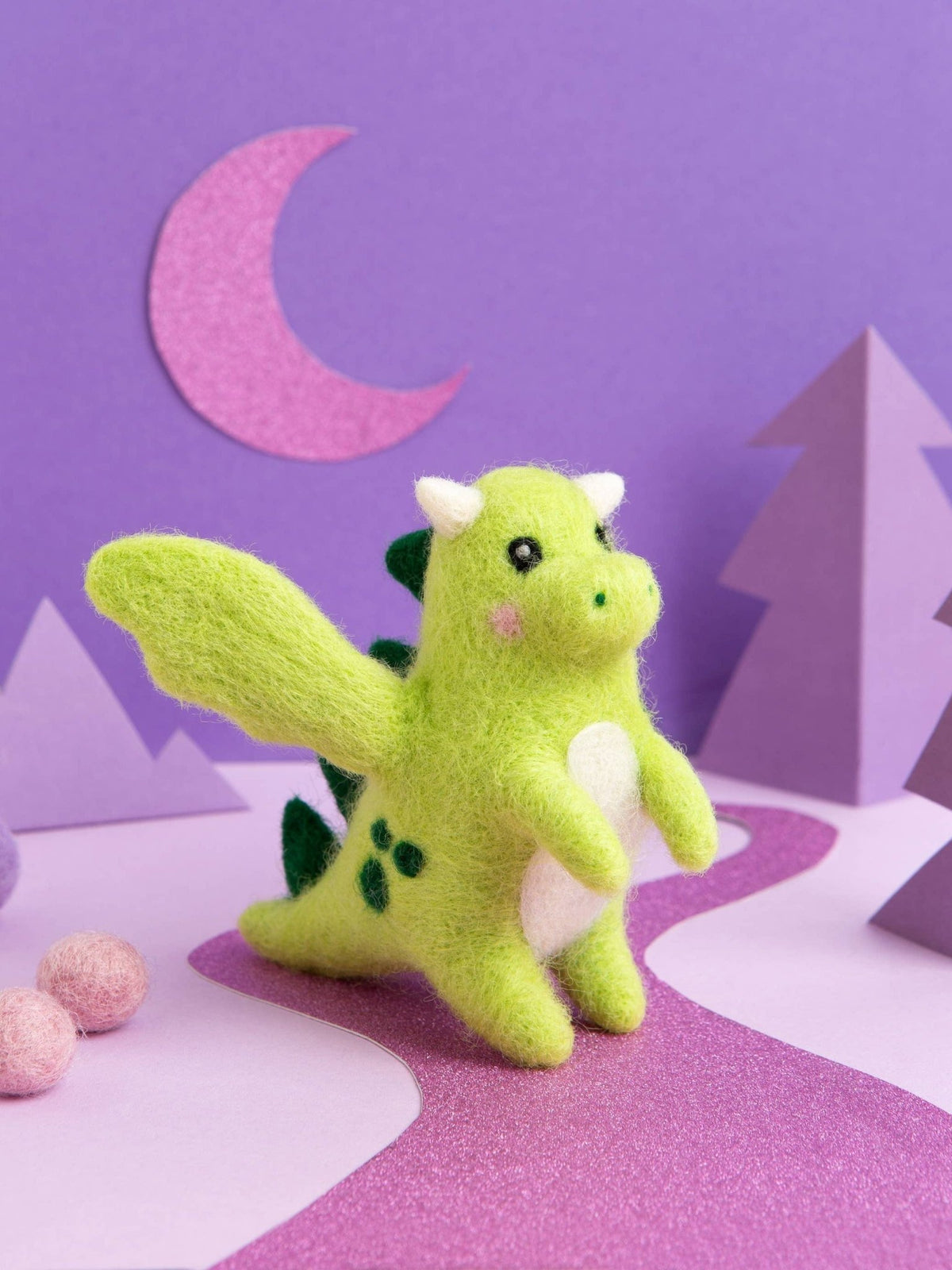 *Pre - order* Beginner Mini Baby Dragon Needle Felting Craft Kit - Shop at Persephone's Hearth
