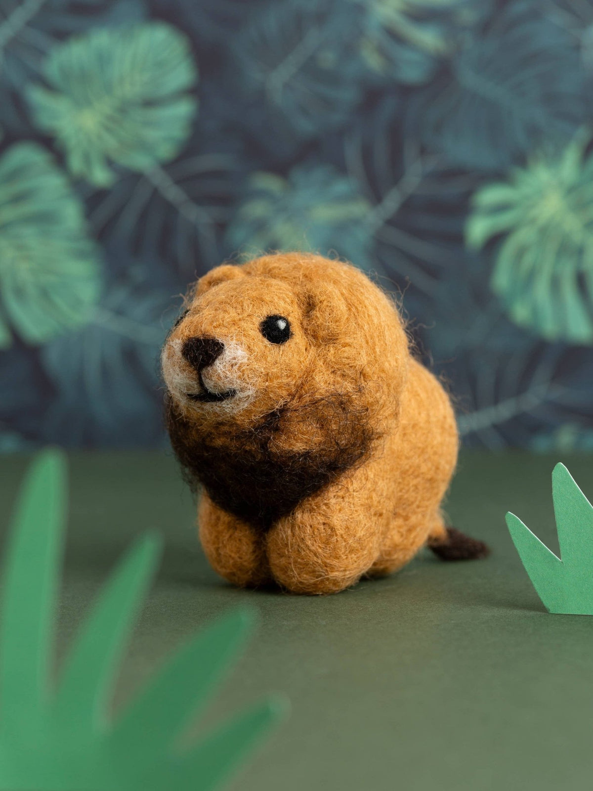 Beginner Mini Lion Needle Felting Craft Kit - Shop at Persephone's Hearth