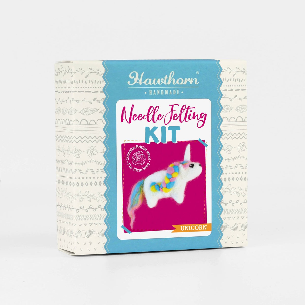 Beginner Mini Unicorn Needle Felting Craft Kit - Shop at Persephone's Hearth