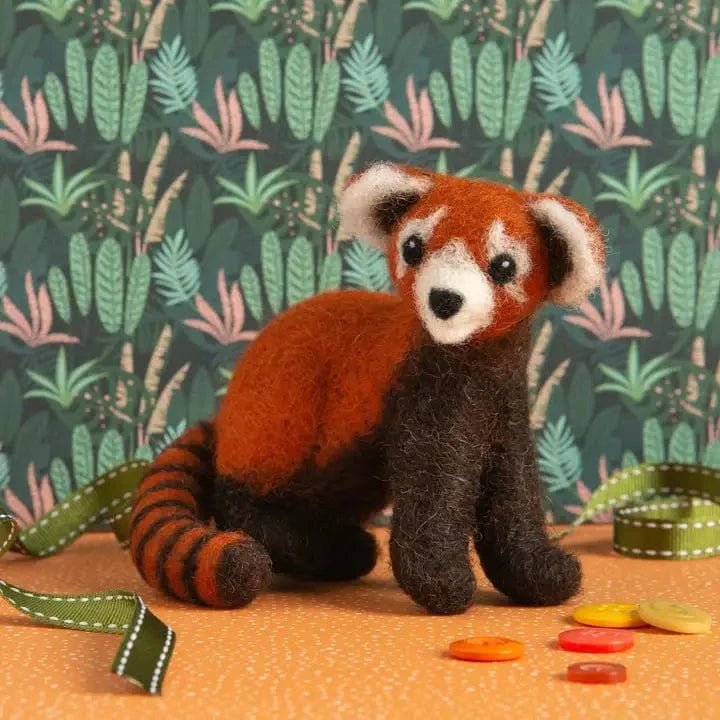 Beginner Red Panda Needle Felting Kit - Shop at Persephone's Hearth
