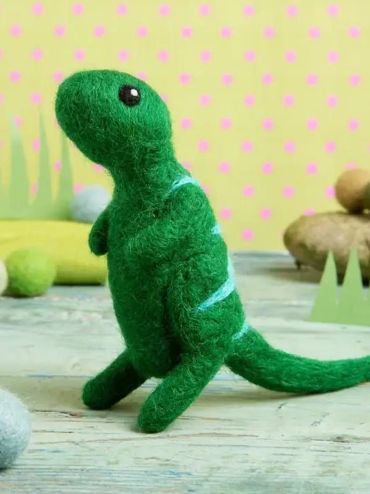Beginner T - Rex Needle Felting Kit - Shop at Persephone's Hearth