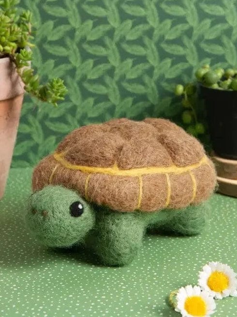 Beginner Tortoise Needle Felting Kit - Shop at Persephone's Hearth