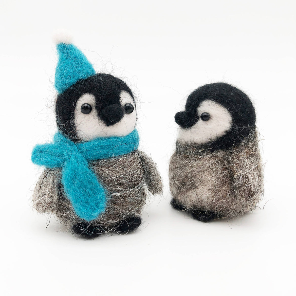Bergin & Bath Needle Felting Kit Beginner Baby Penguins Needle Felting Kit