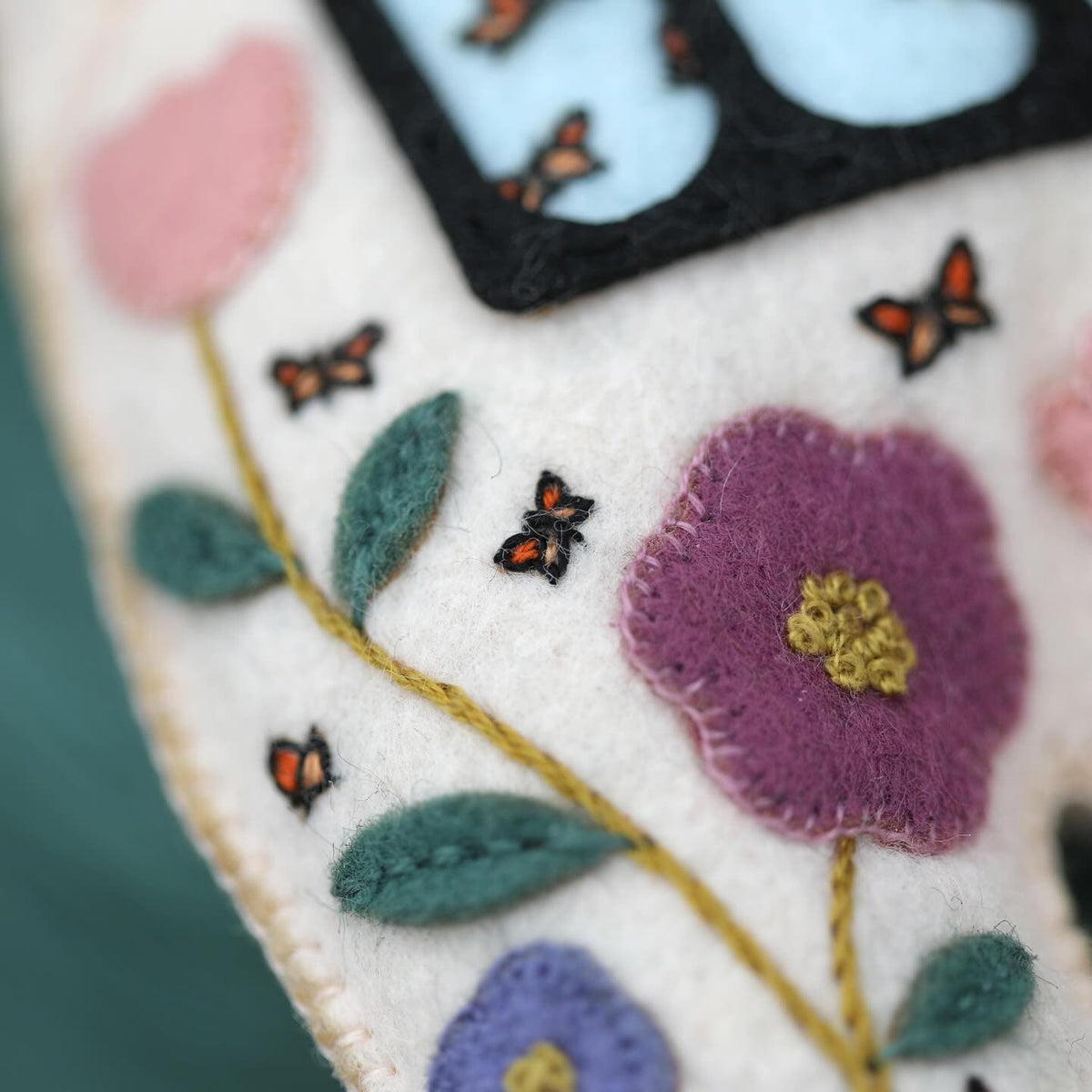 Bloombear Embroidery & Felt Doll Kit - Shop at Persephone's Hearth