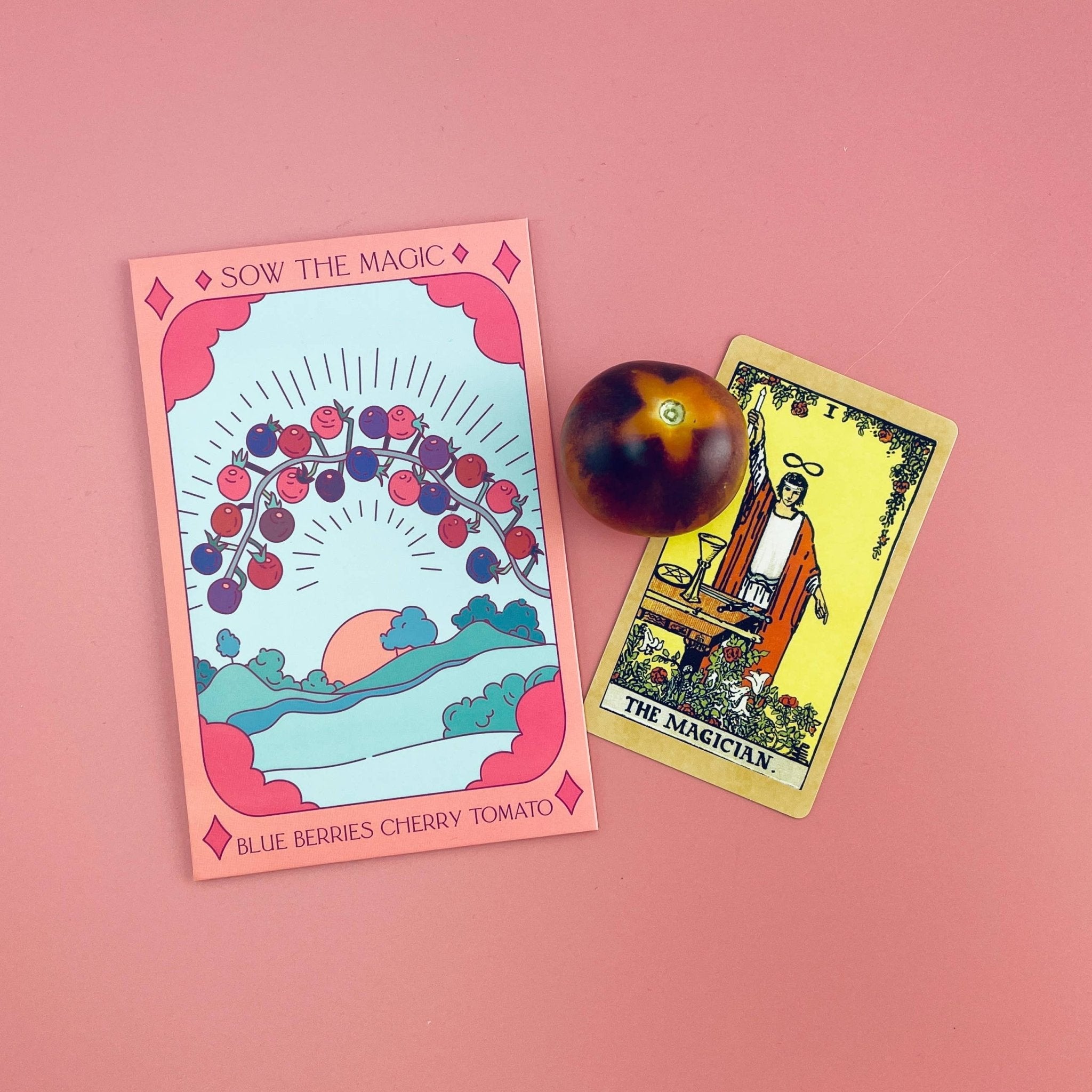 Sow the Magic Blueberries Cherry Tomato Garden Seed Packet - Thumbnail 3