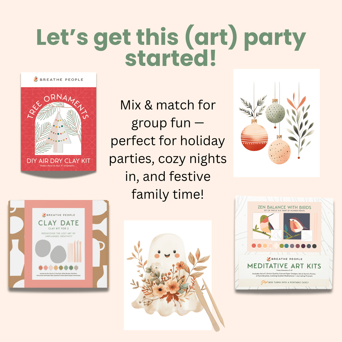 Breathe People Limited Edition, All in One Watercolor Kit - Fall Ghost