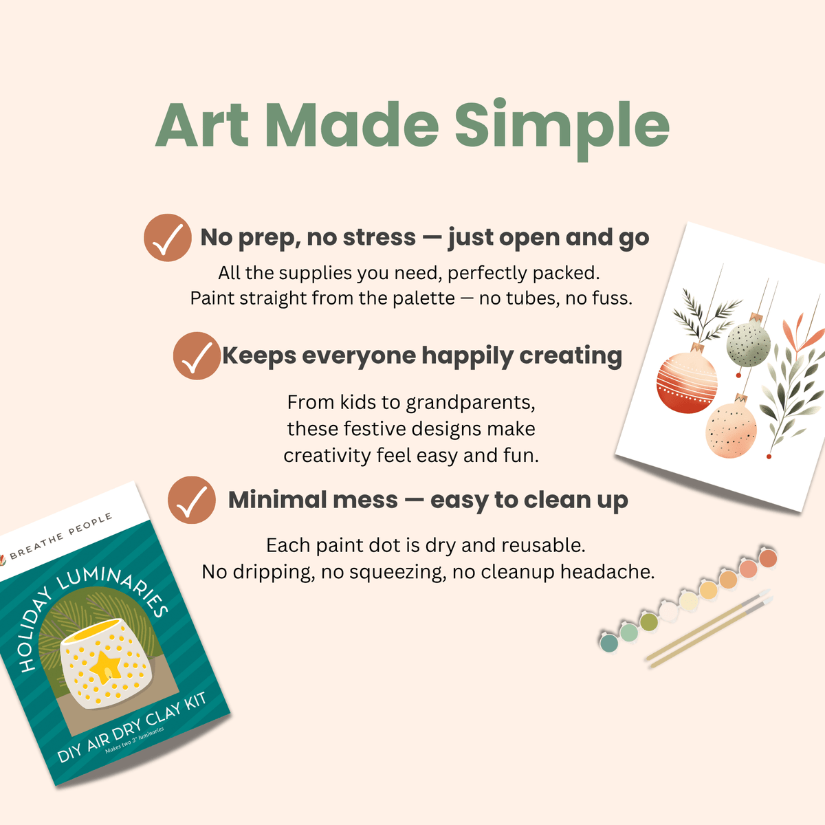 Breathe People Limited Edition, All in One Watercolor Kit - Fall Ghost