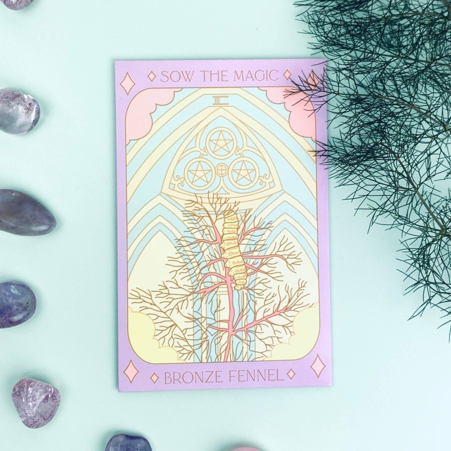 Sow the Magic Artichoke Tarot Seed Packet - Thumbnail 3