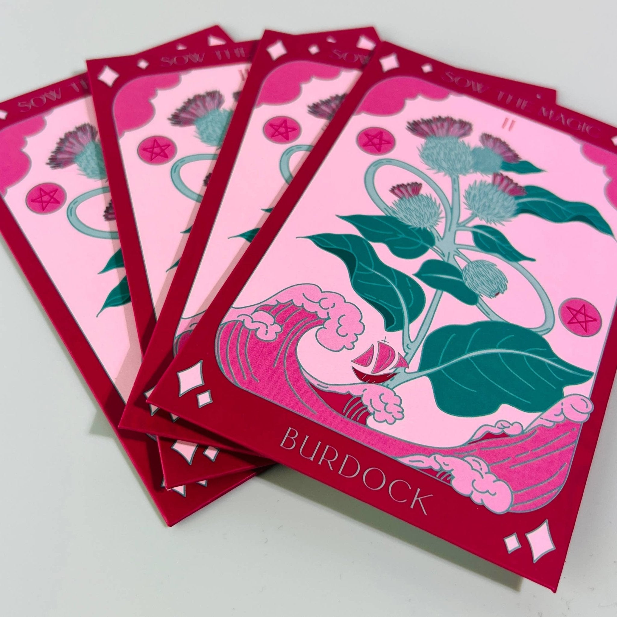 Sow the Magic Burdock Tarot Garden Seeds - Thumbnail 5