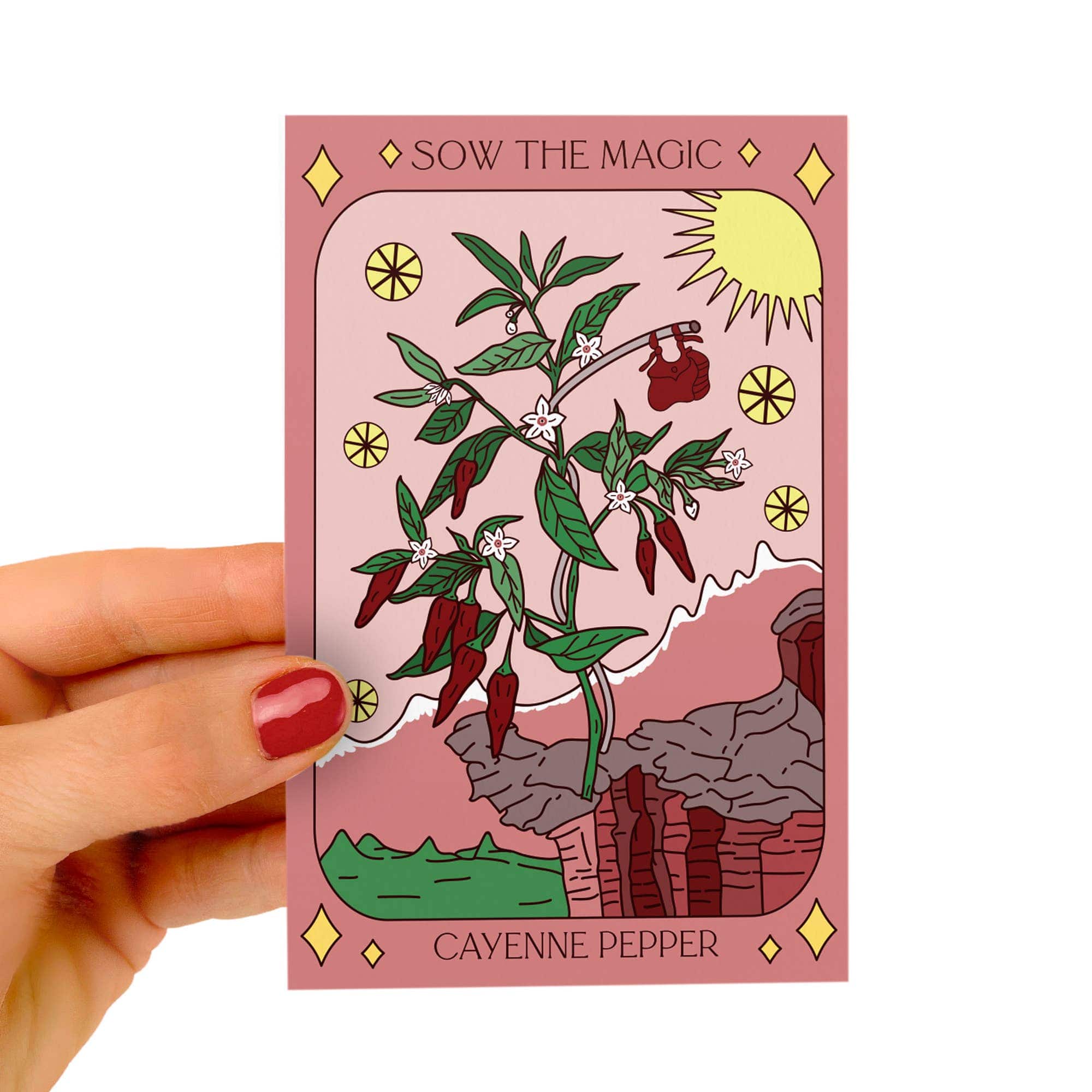 Sow the Magic Cayenne Pepper Seed Packet - Thumbnail 5
