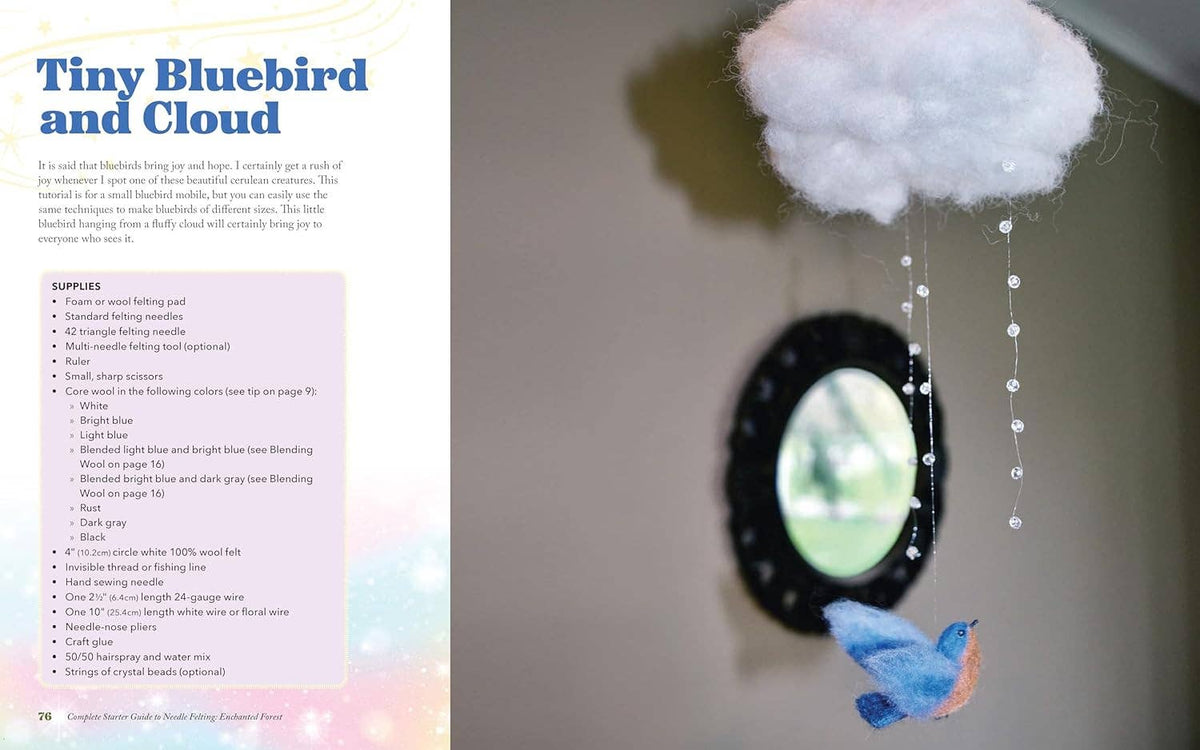 Complete Starter Guide to Needle Felting: Enchanted Forest (Paperback) - Shop at Persephone's Hearth