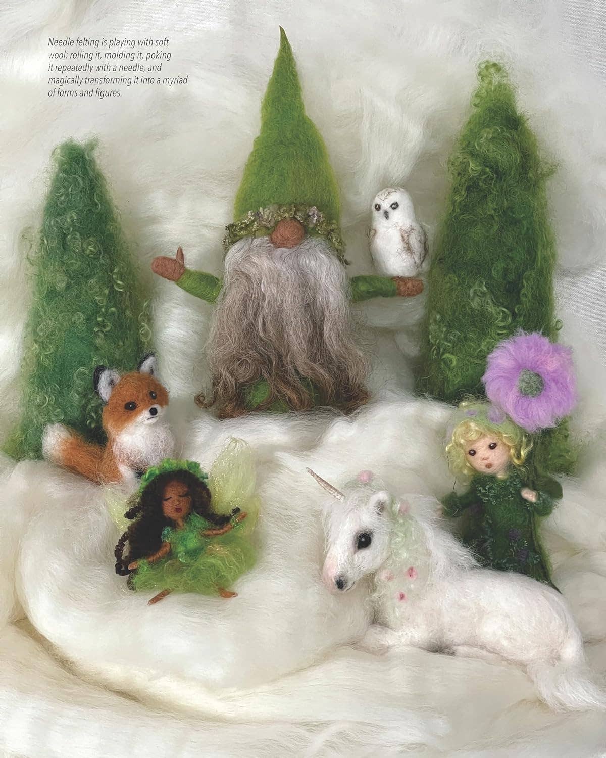 Complete Starter Guide to Needle Felting: Enchanted Forest (Paperback) - Shop at Persephone's Hearth