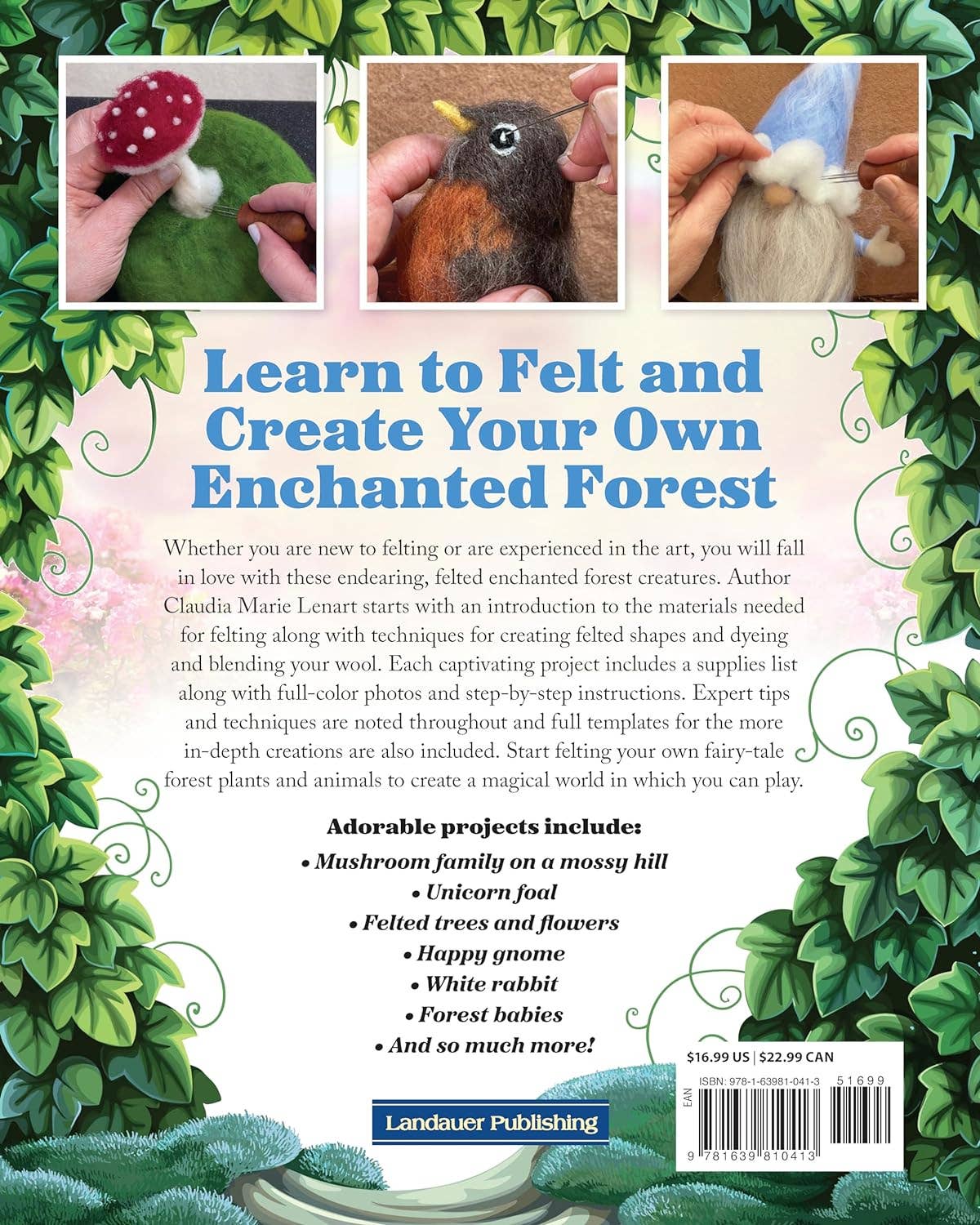 Complete Starter Guide to Needle Felting: Enchanted Forest (Paperback) - Shop at Persephone's Hearth