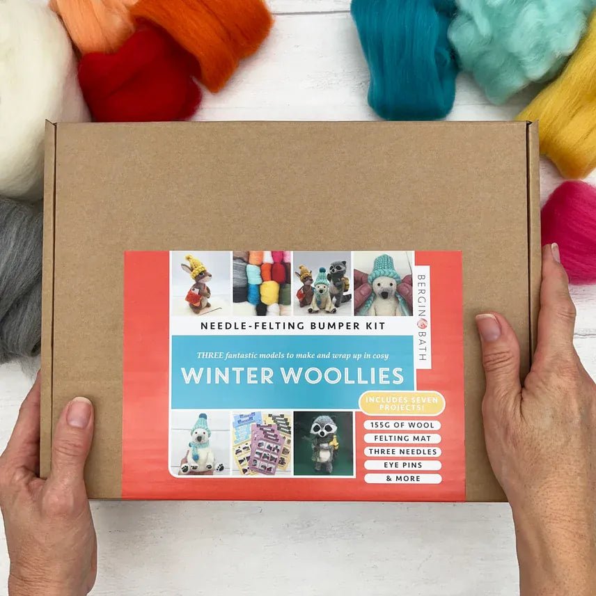 Deluxe Winter Woolies Needle Felting Kit - Shop at Persephone's Hearth