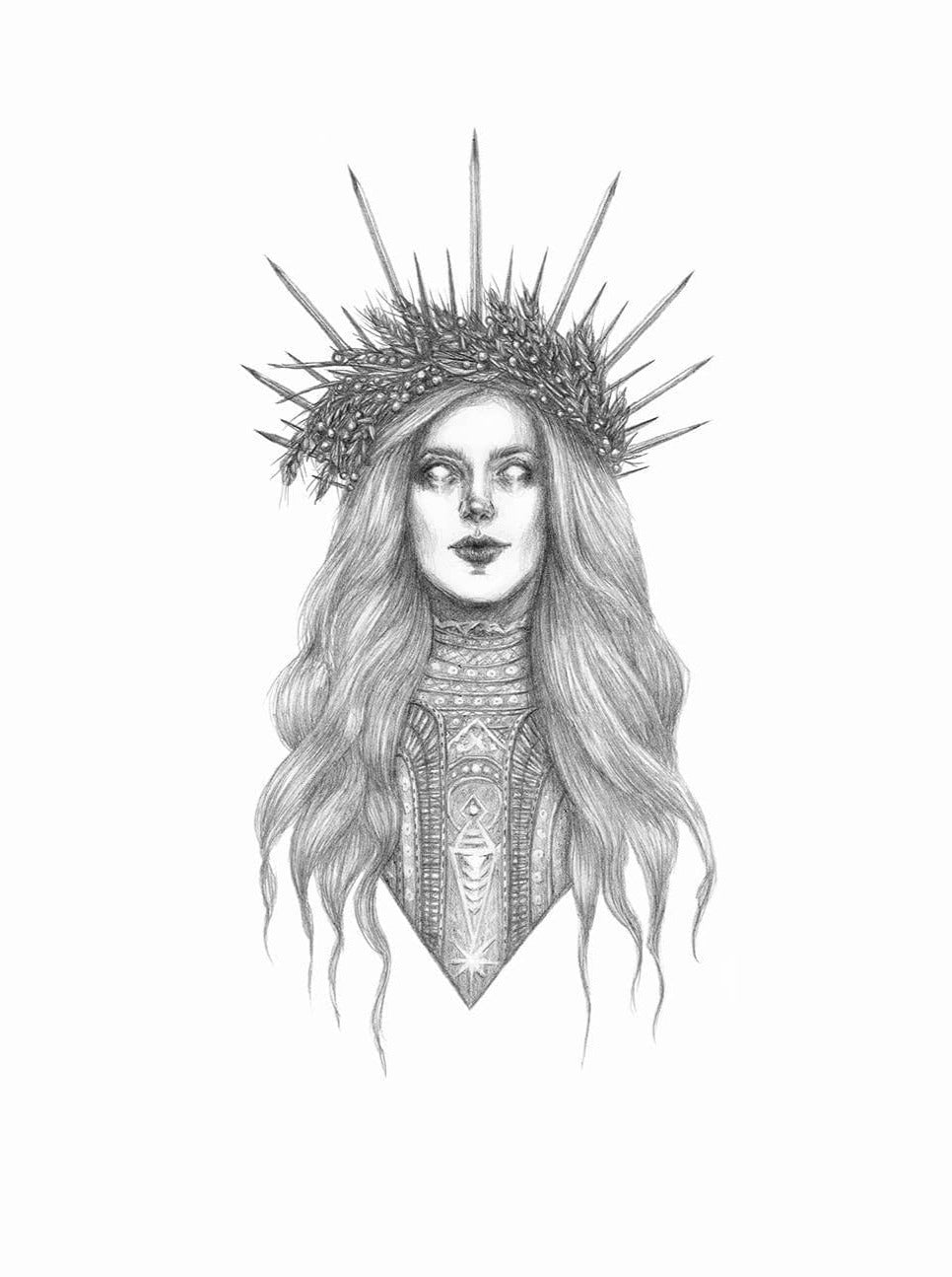 "Demeter" Fine Art Print, 10" x 8" - Shop at Persephone's Hearth