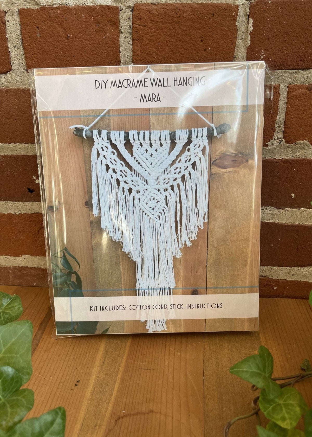 DIY Mara Wall Hanging Advanced Macrame Kit - Shop at Persephone's Hearth