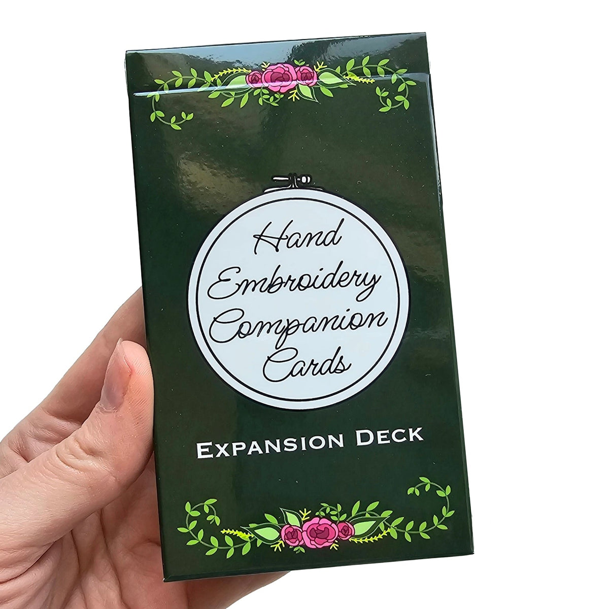 Expansion Deck: Beginner's Embroidery Stitch Companion Cards - Shop at Persephone's Hearth