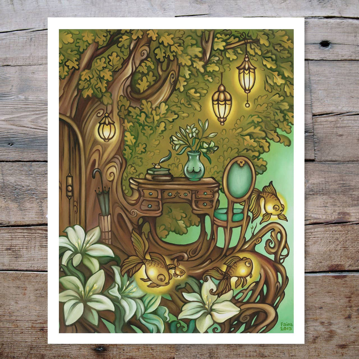 Faina Lorah Creative Space Art Print