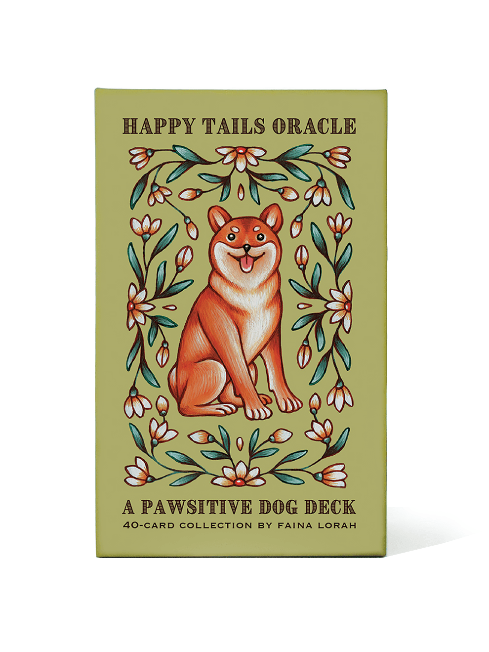 Faina Lorah Divination Card Deck *Retiring* Happy Tails Oracle Dog Deck - Spirit Animal Divination Cards