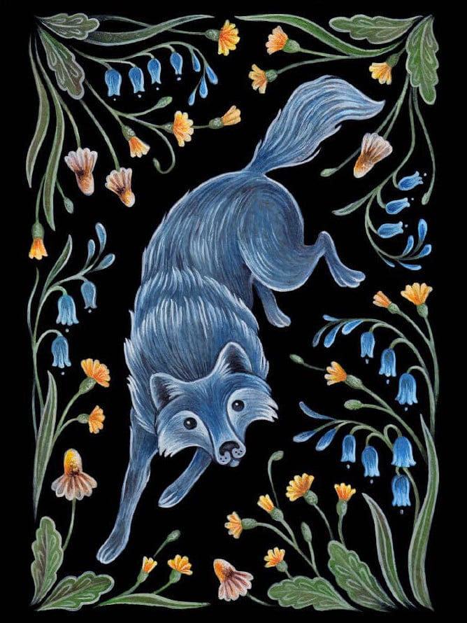 Faina Lorah Giclee Print Wolf Art Print