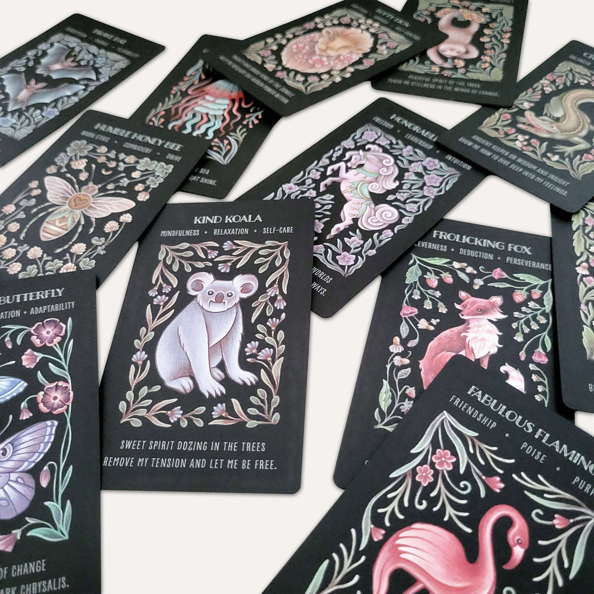 Faina Lorah Wild Whiskers Oracle Deck - Spirit Animal Divination Cards