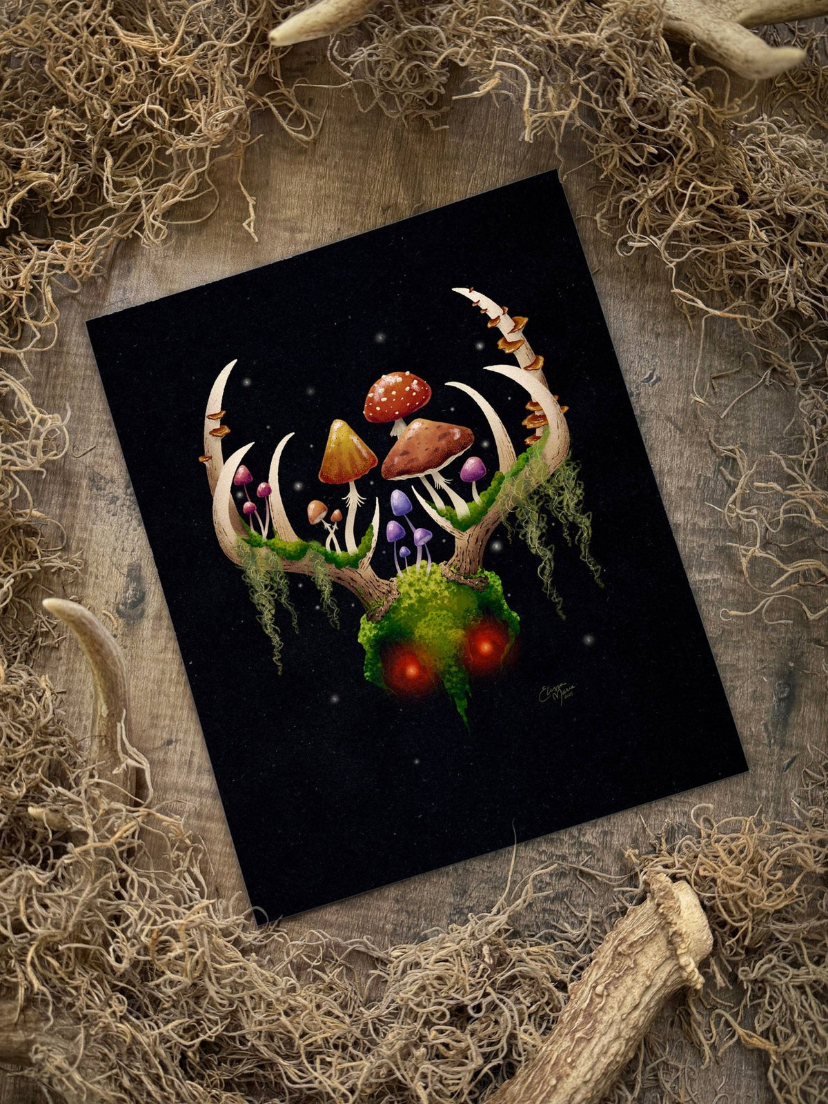 "Forest Spirit" Art Print, 8" x 10" - Shop at Persephone's Hearth