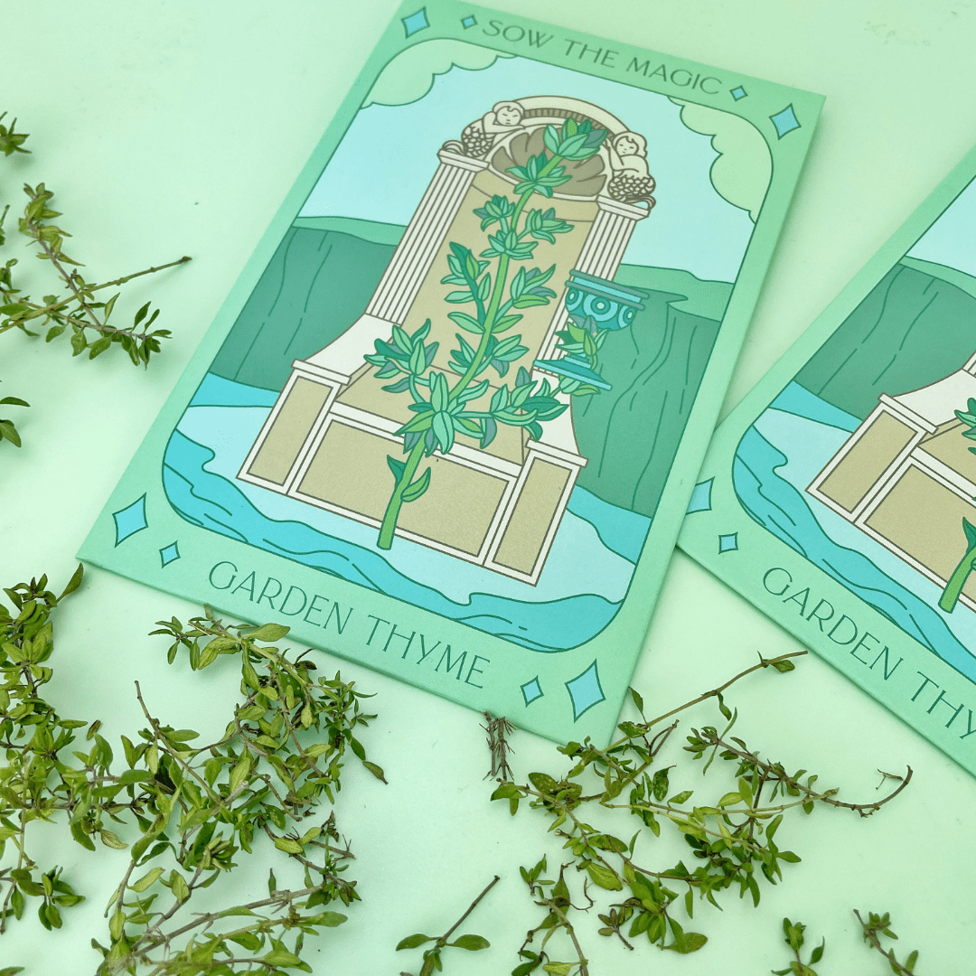 Sow the Magic Tarot Garden Thyme Seeds - Thumbnail 4