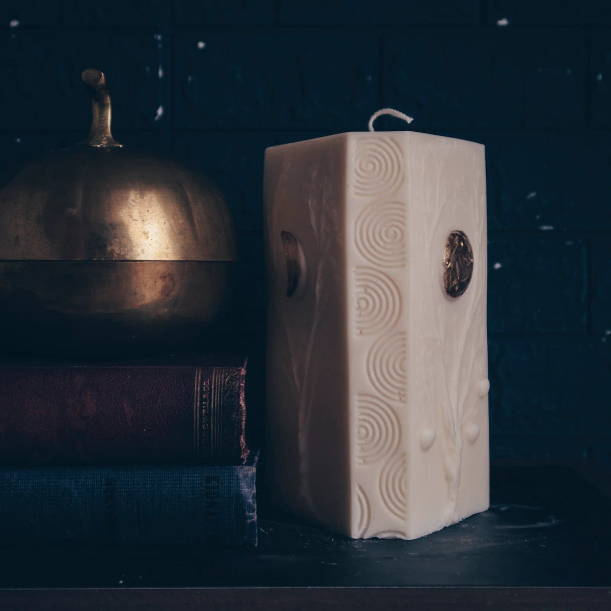 Golden Triple Goddess Candle - Shop at Persephone's Hearth