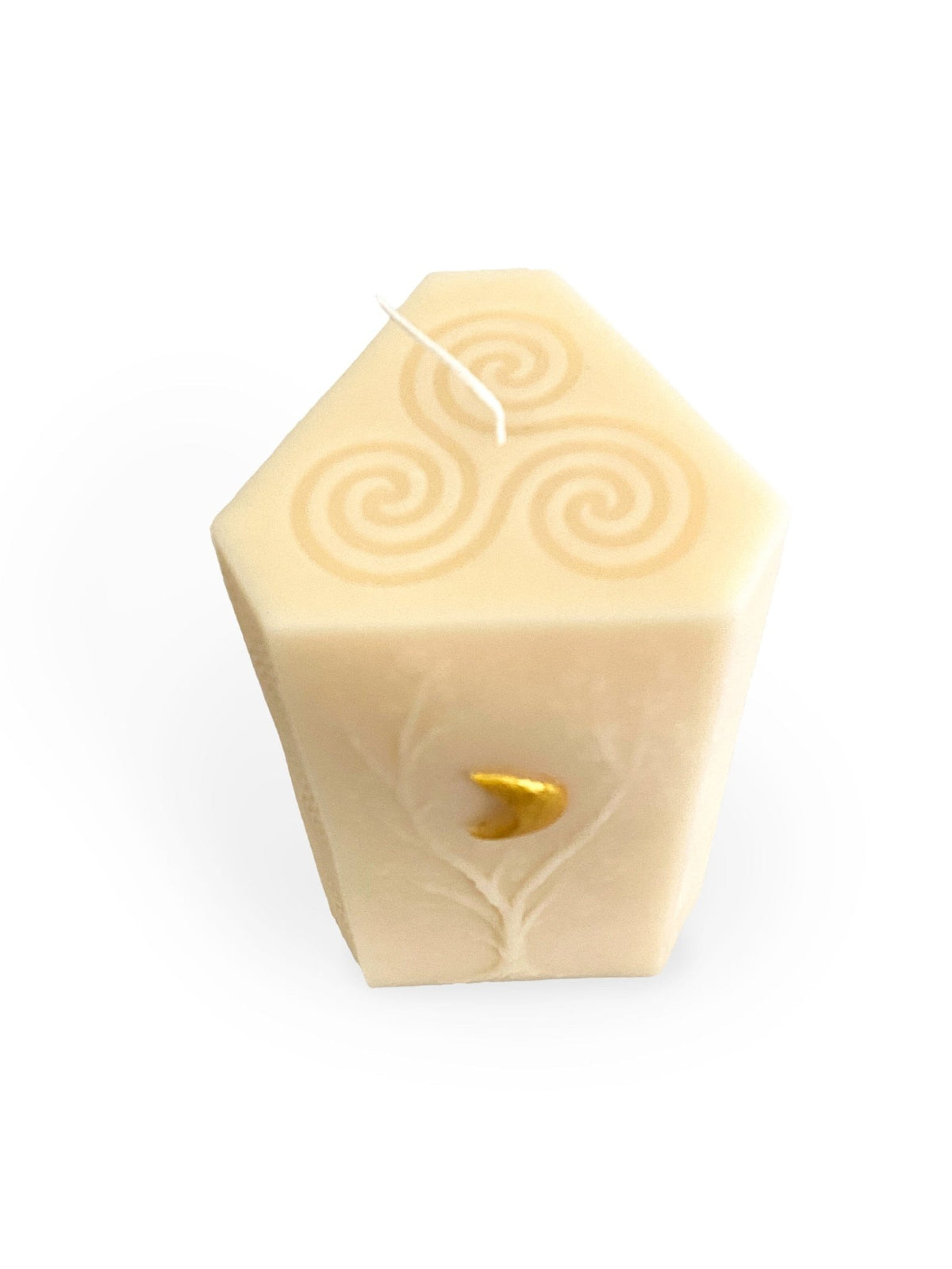 Golden Triple Goddess Candle - Shop at Persephone's Hearth