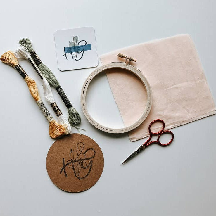 Harvest Goods Co. Roman Chamomile Embroidery Kit