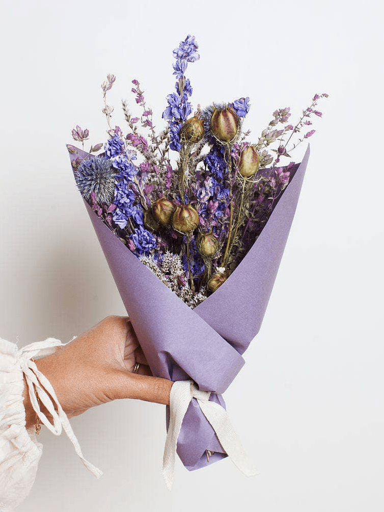 Idlewild Floral Co. Dried flower bouquet Lilac Field Flower Bouquet