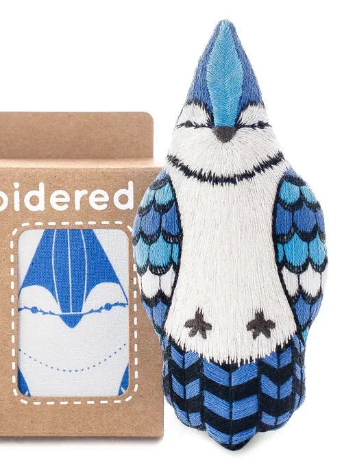Kiriki Press Embroidery Kit Basic kit *Pre-Order* "Blue Jay" Embroidery Doll Kit